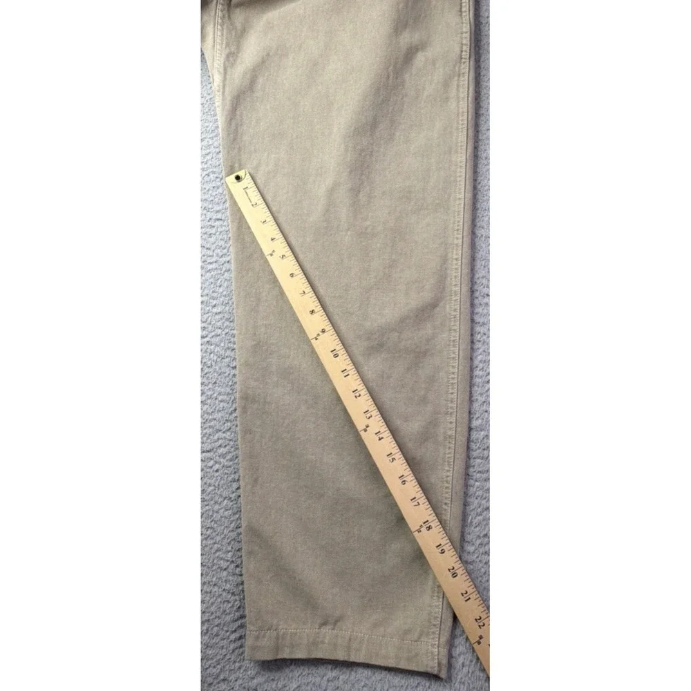 Gramicci Pants Mens Size XL Original Hiking Pants Taupe Khaki Belted Made In USA